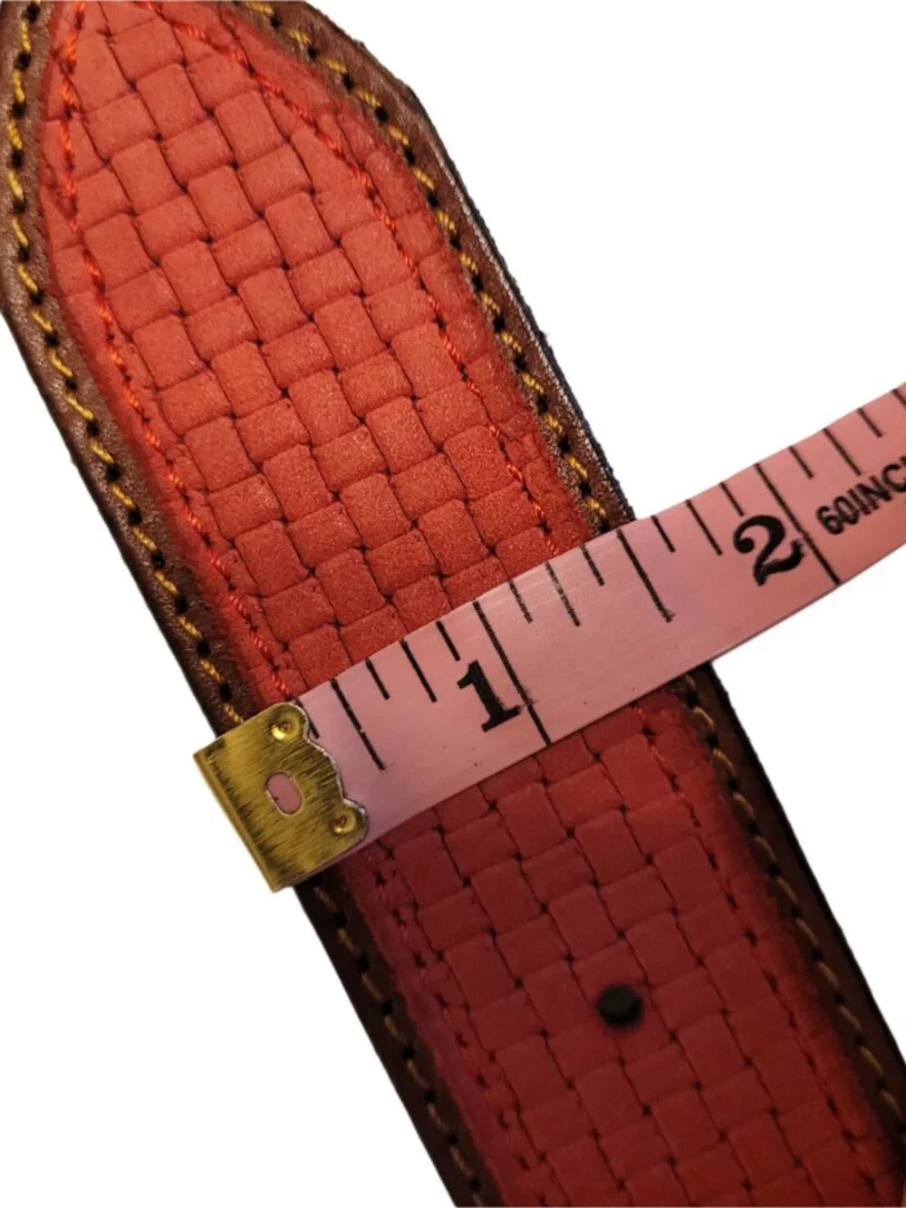 GP&MAX Italian Textured Leather Belt